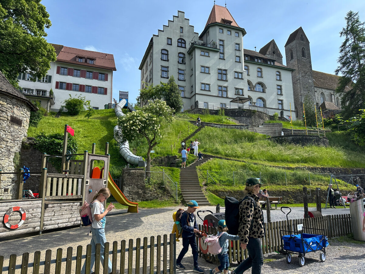 Rapperswil, Schloss Rapperswil, Spielplatz Giessi