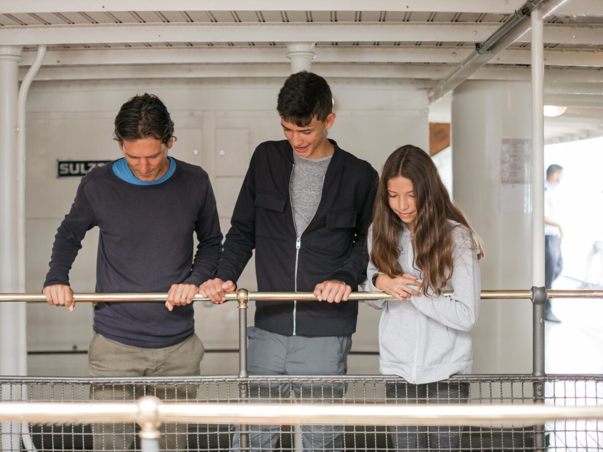 Zürichsee, Schifffahrt, Familie