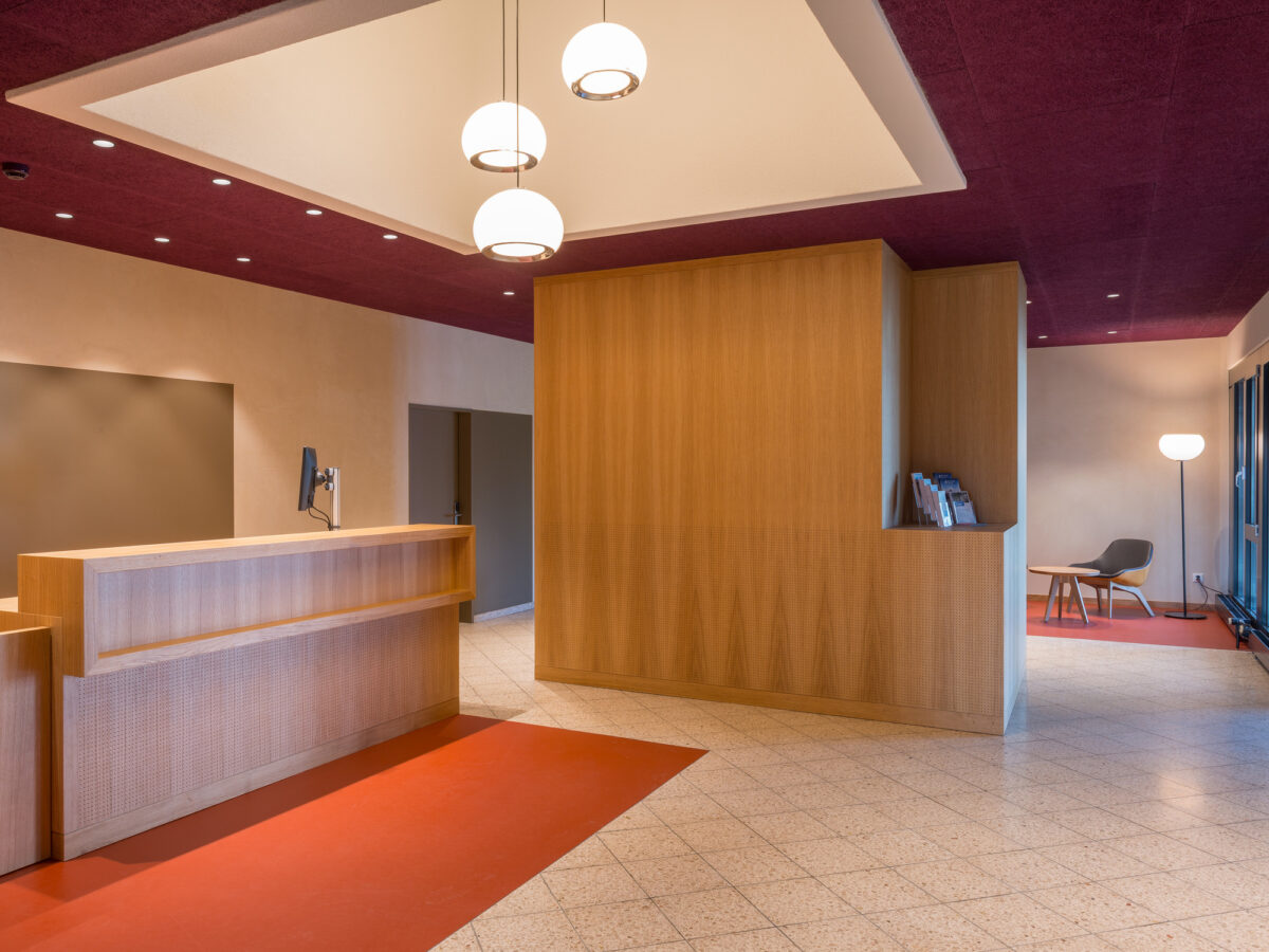 Zug, Jugendherberge, Rezeption