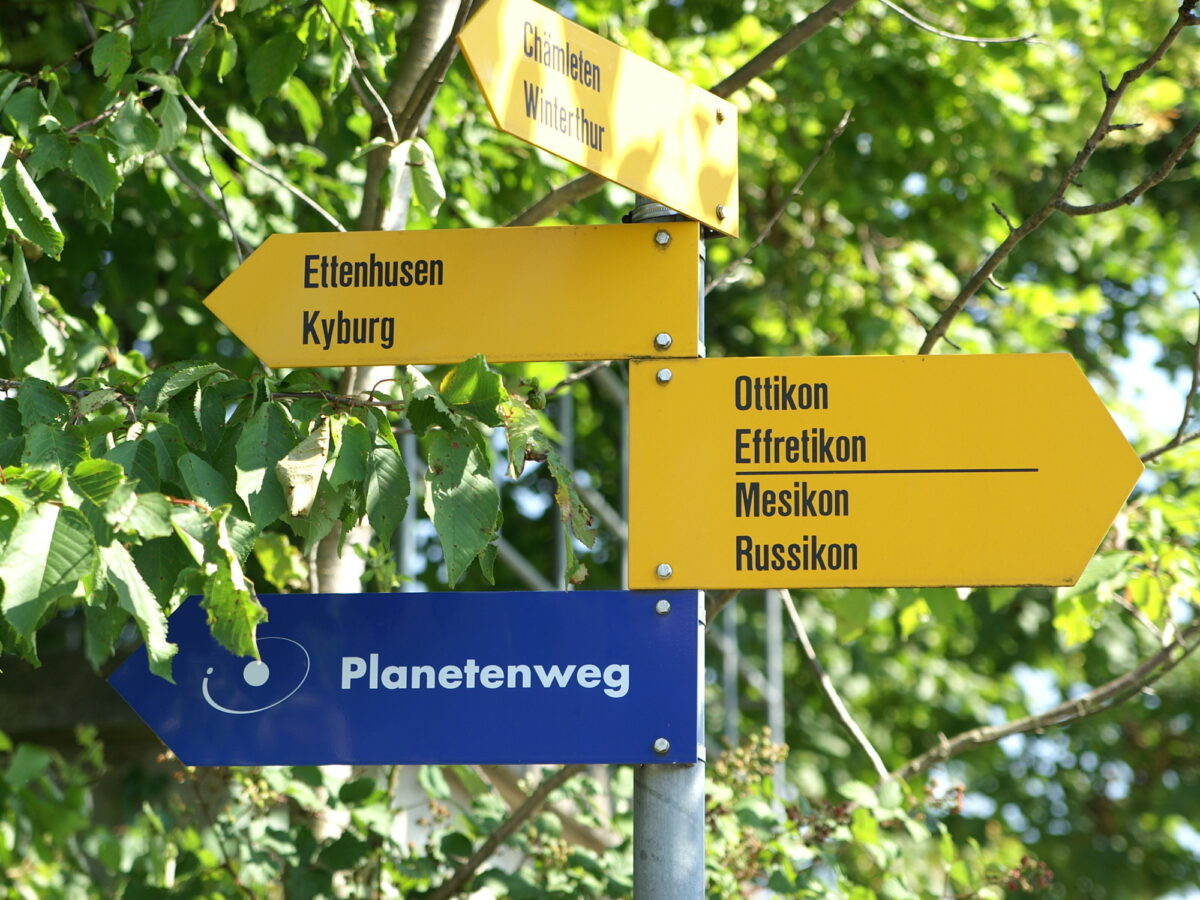 Effretikon, Planetenweg