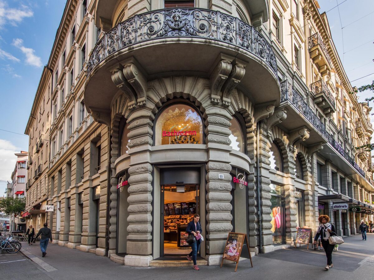 Zürich, Confiserie Bachmann